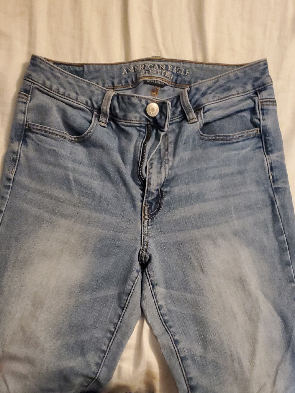American Eagle Outfitters Light Blue Skinny Jeans